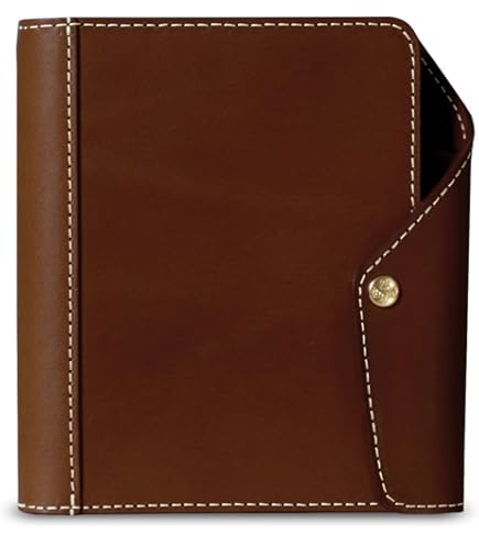 Amazon.co.jp: ALZUNI ブランド正規販売 革システム手帳 (小) ベロ付き